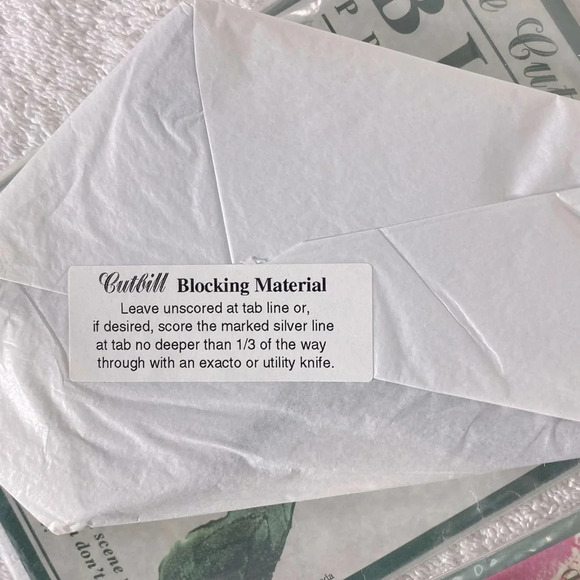 Vintage The Cuthill Systems Block Printing Pads x 8 - Picture 3 of 10